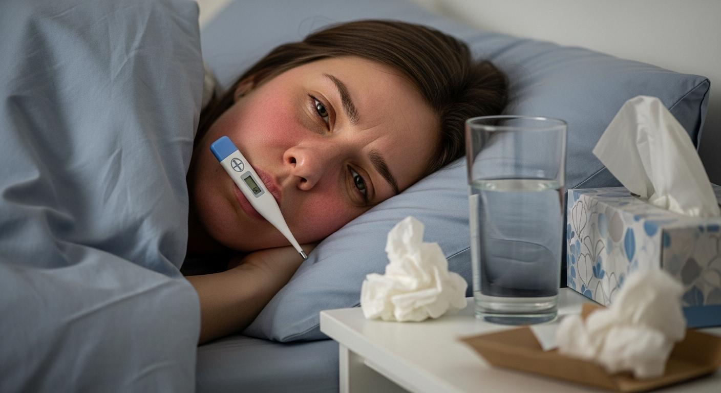 돌아기 독감 증상