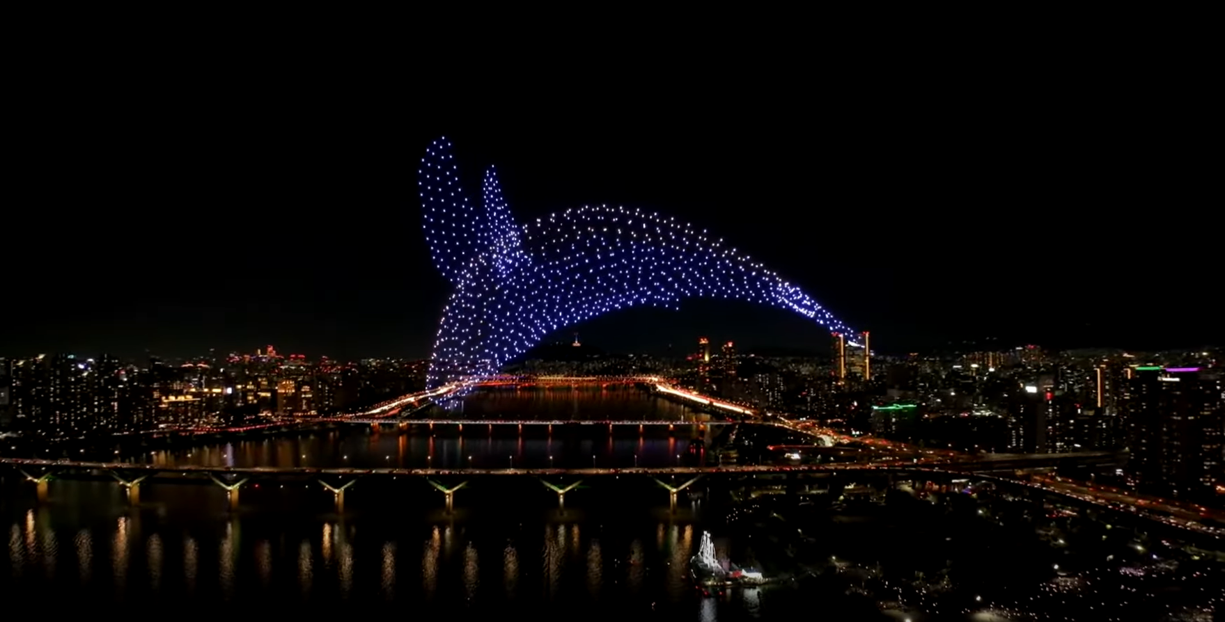 2023 한강불빛공연 드론쇼