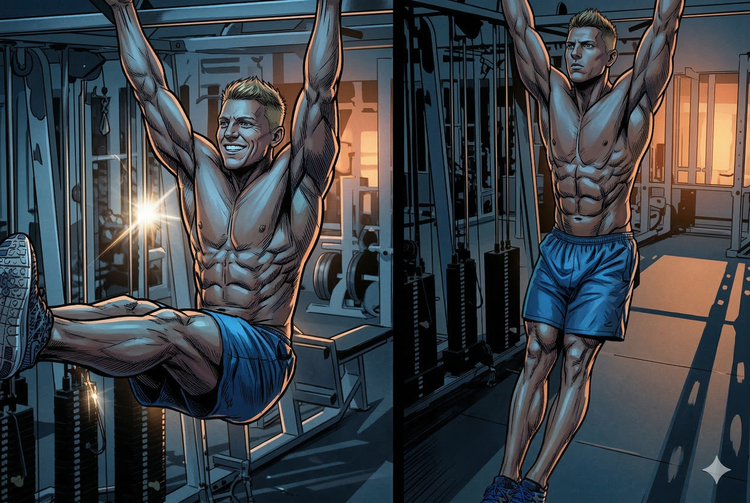 1 행잉 레그레이즈