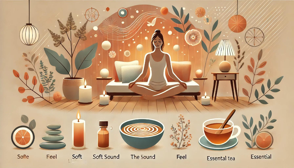 감각을 활용한 스트레스 해소법.