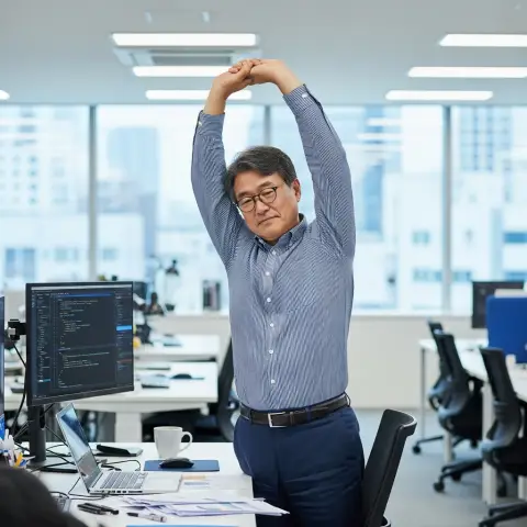 오래 앉아있지 않고 자주 움직이는 습관이 전립선 건강에 좋습니다