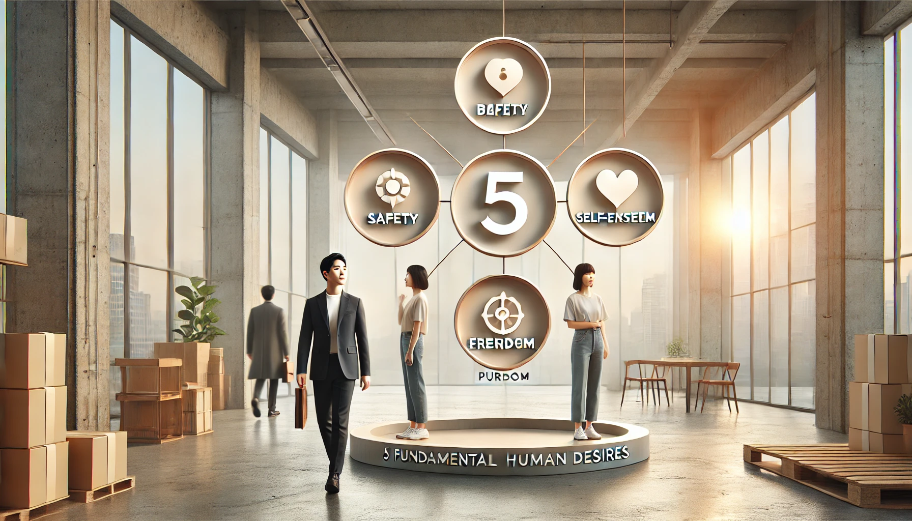 인간이 본능적으로 원하는 5가지 욕구