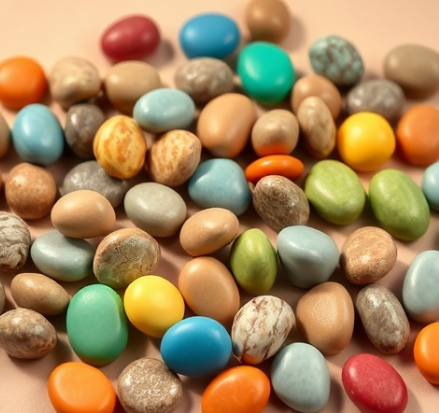 옥돌자갈한과그림