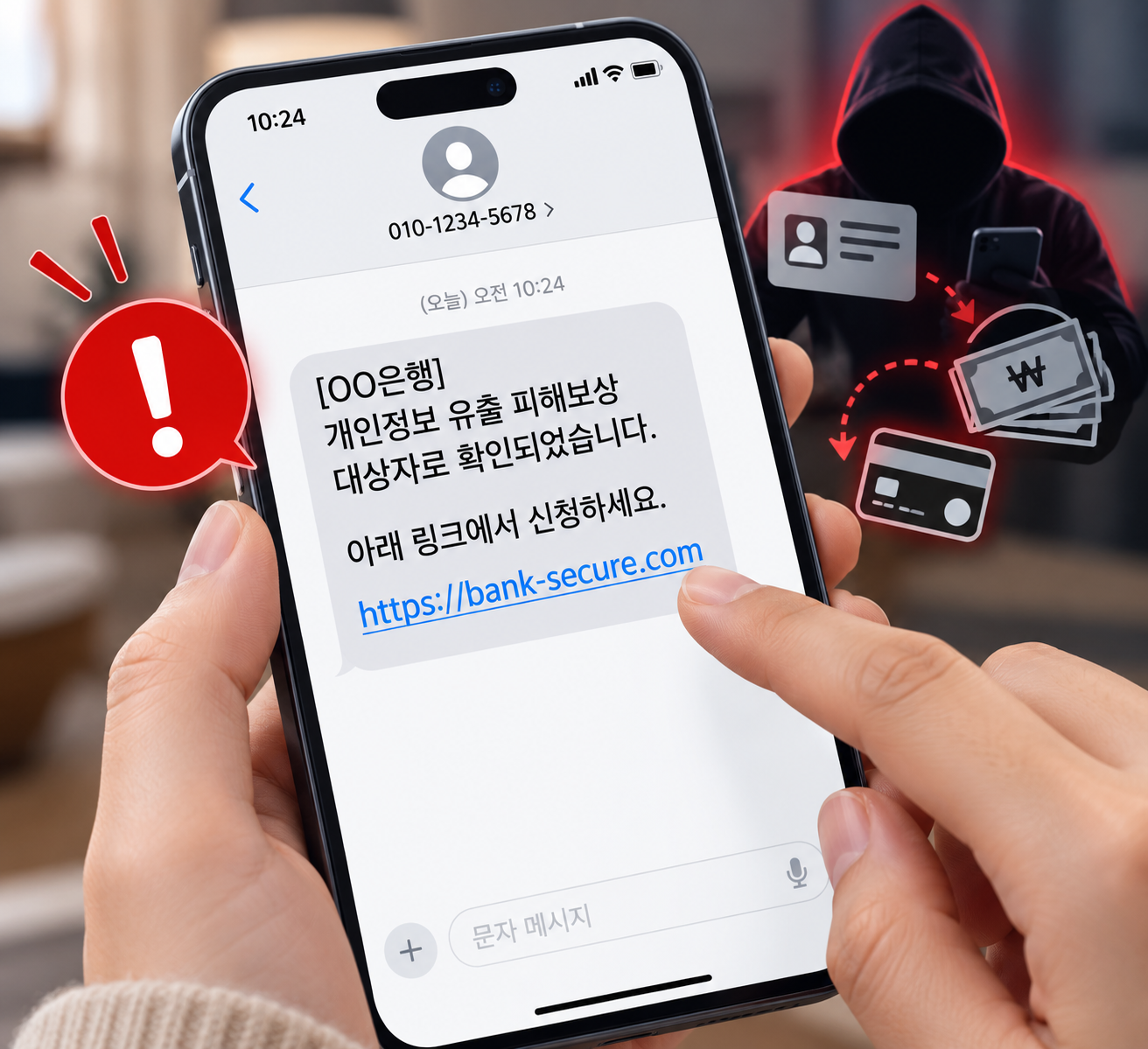 개인정보 유출 후 2차 피해 막는 방법, 문자 URL과 선입금을 조심해야 하는 이유