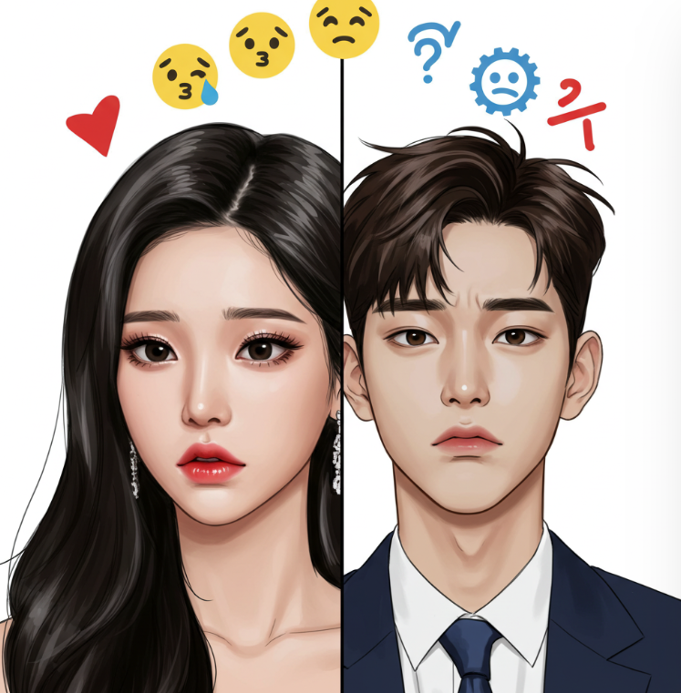 남녀 심리 차이로 인한 오해