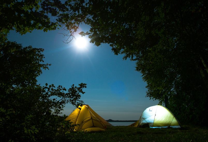 물멍이 가능한 캠핑장