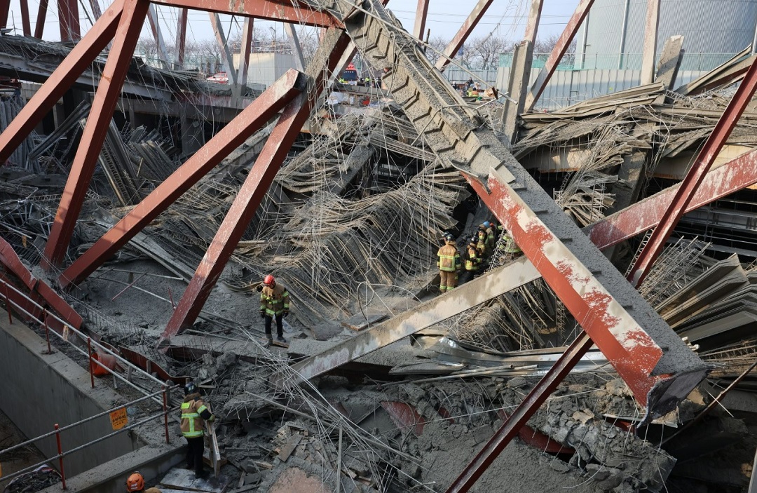 광주대표도서관 붕괴사고