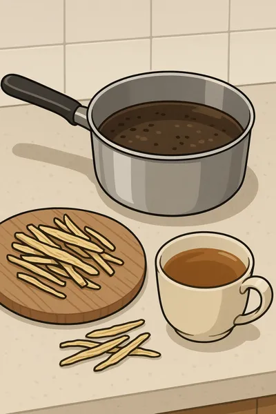 황기차 끓이는 법 재료