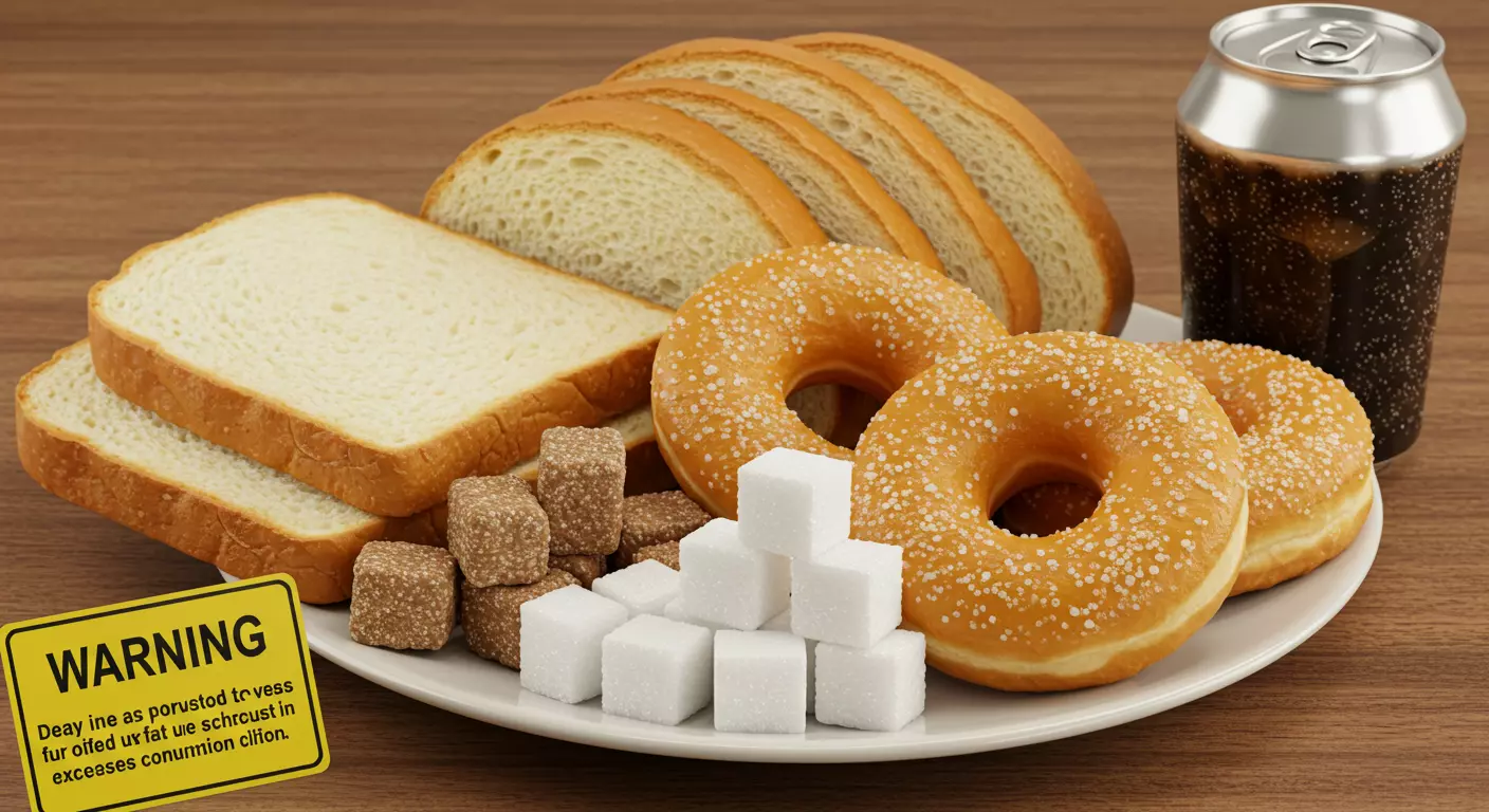 정제 탄수화물 이미지