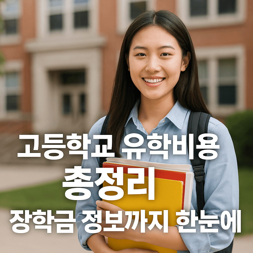 캐나다 고등학교 유학 시 필요한 비용과 장학금