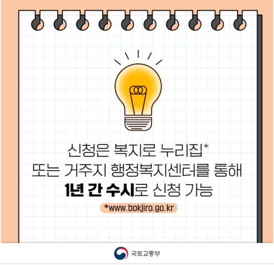 2024년 청년월세 특별지원