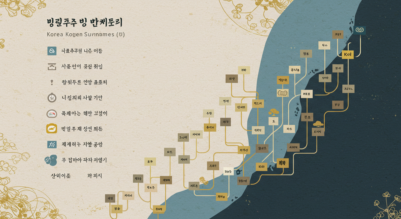 한국의 성씨 종류: 역사부터 희귀 성씨까지 총정리