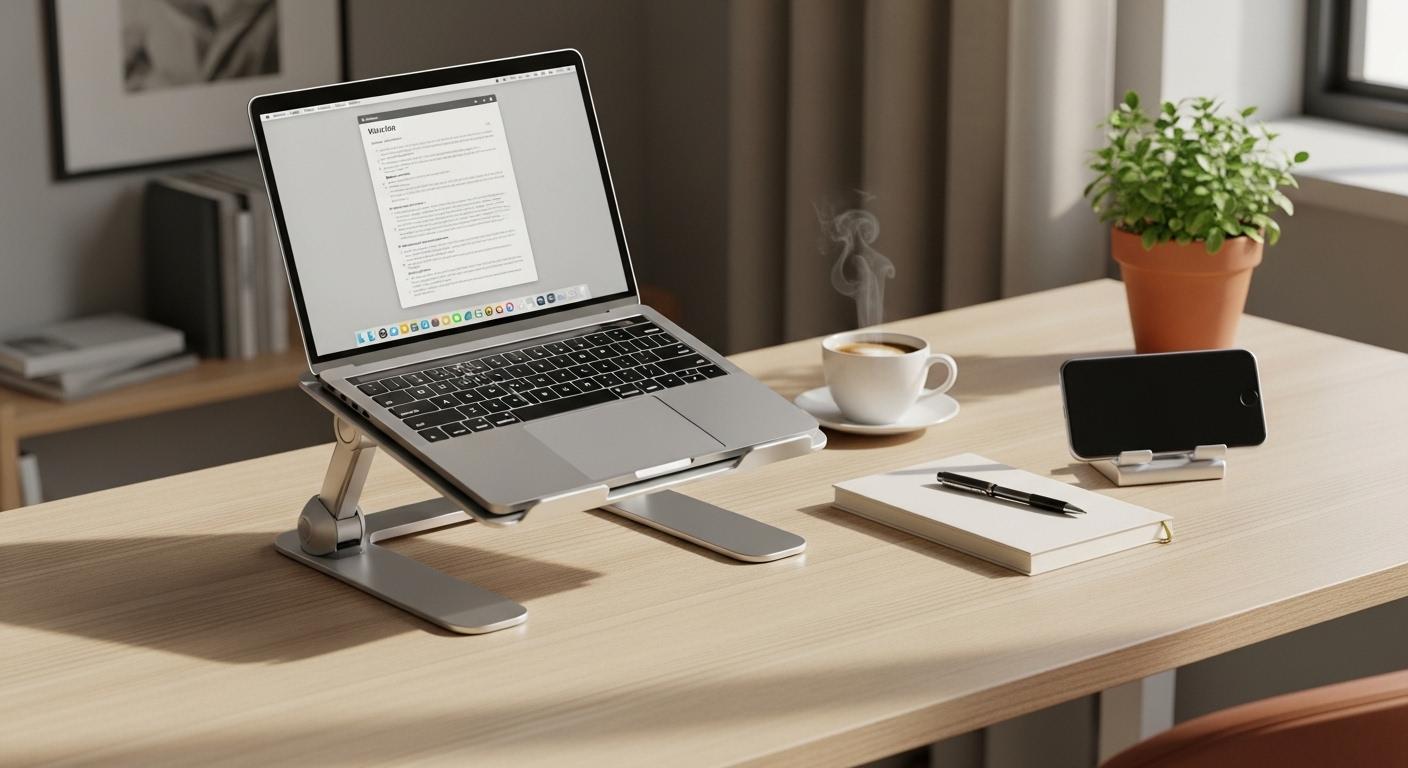 재택근무자 노트북 거치대 1달 사용 후기