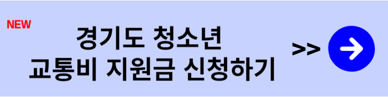 경기도 청소년 교통비 지원
