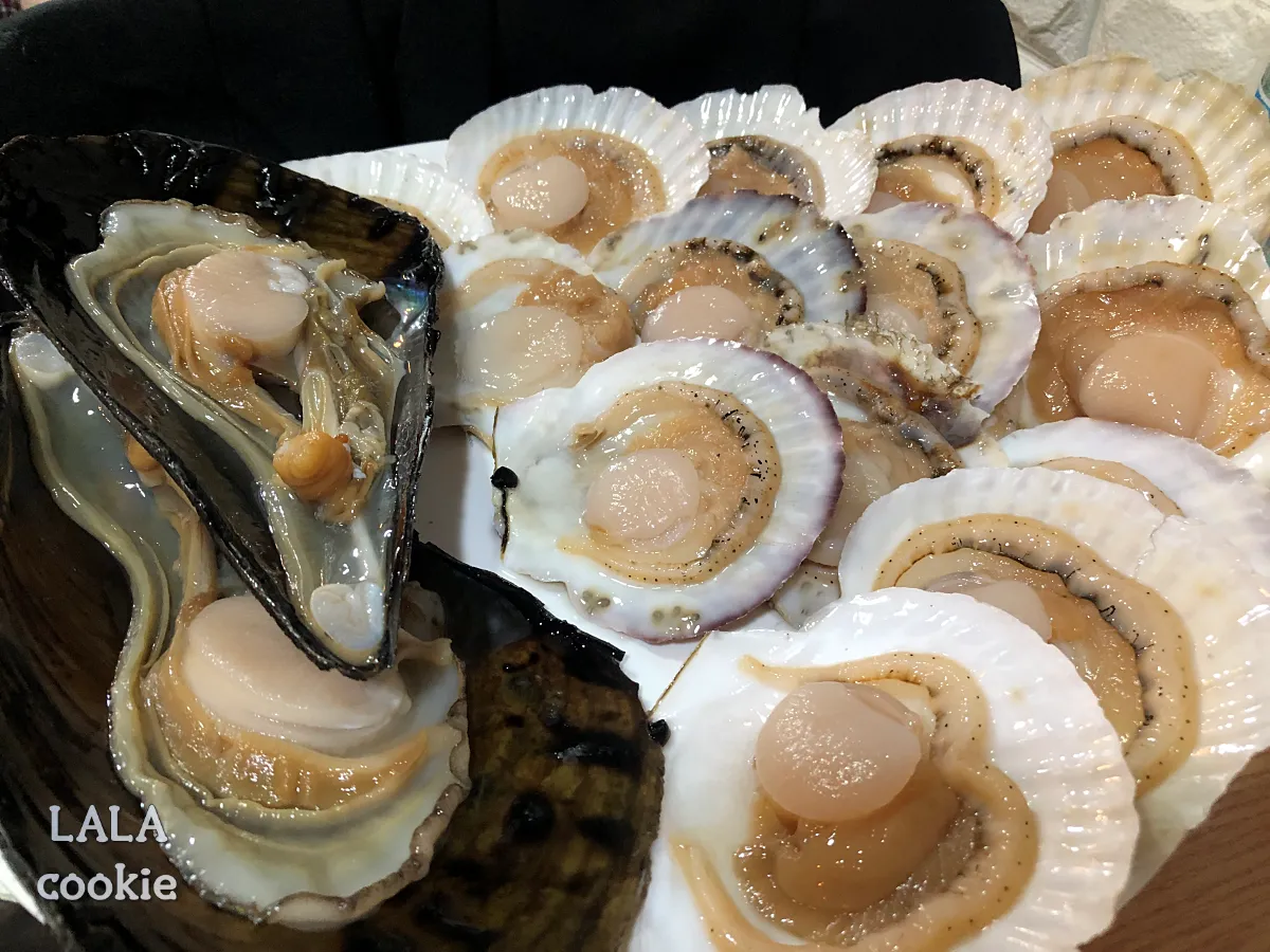 대구-달서구-상인동-조개구이-맛집-아싸가리비-조개구이-굽기-전-사이즈-중