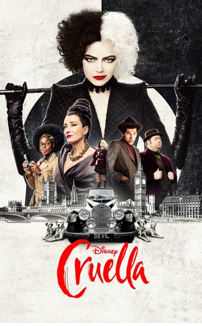 영화 크루엘라 포스터 사진