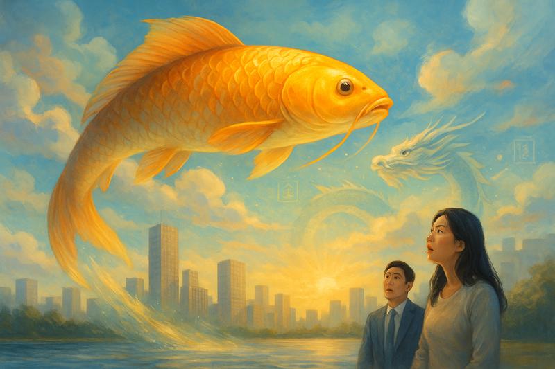 잉어가 나오는 꿈의 의미와 해몽: 잉어 잡는 꿈부터 황금잉어, 큰 잉어, 태몽까지 (붕어꿈과 비교)