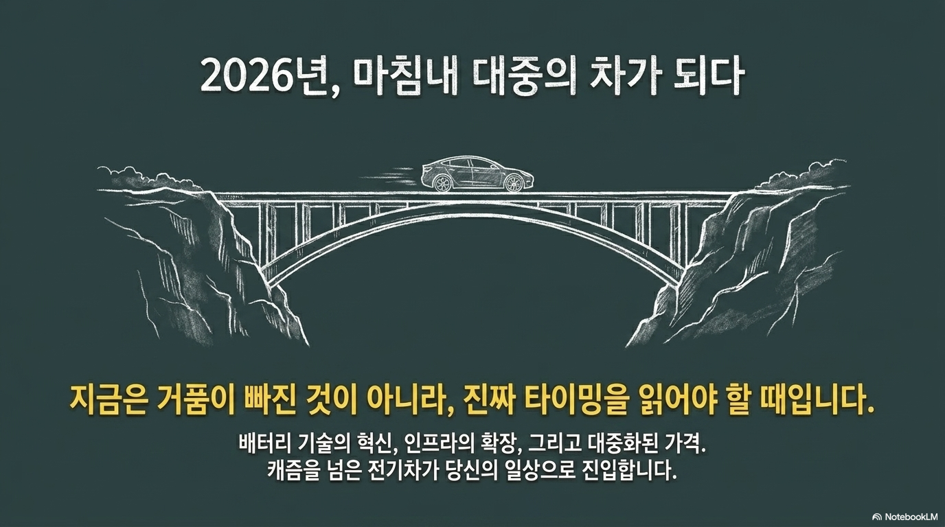 2026년, 전기차의 진짜 반격이 시작된다