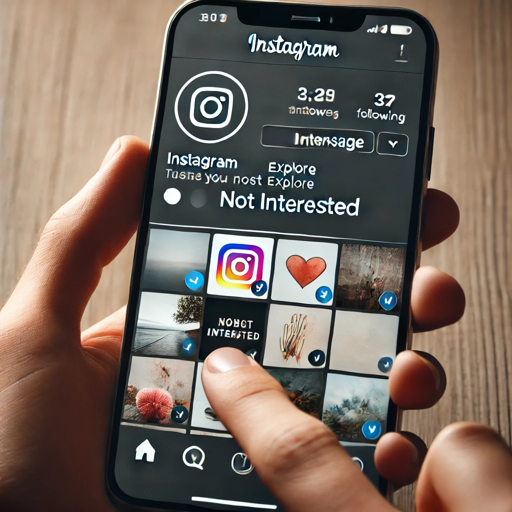 인스타 알고리즘 초기화