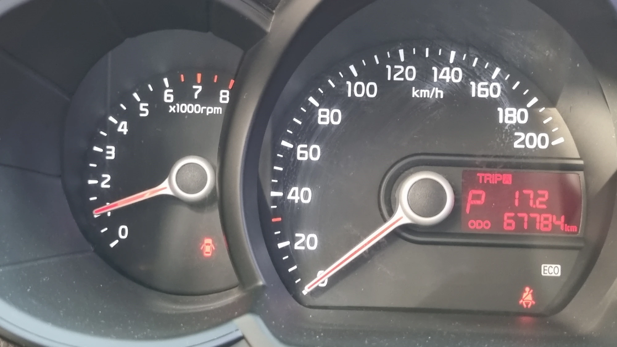 모닝 ECU 초기화 모습