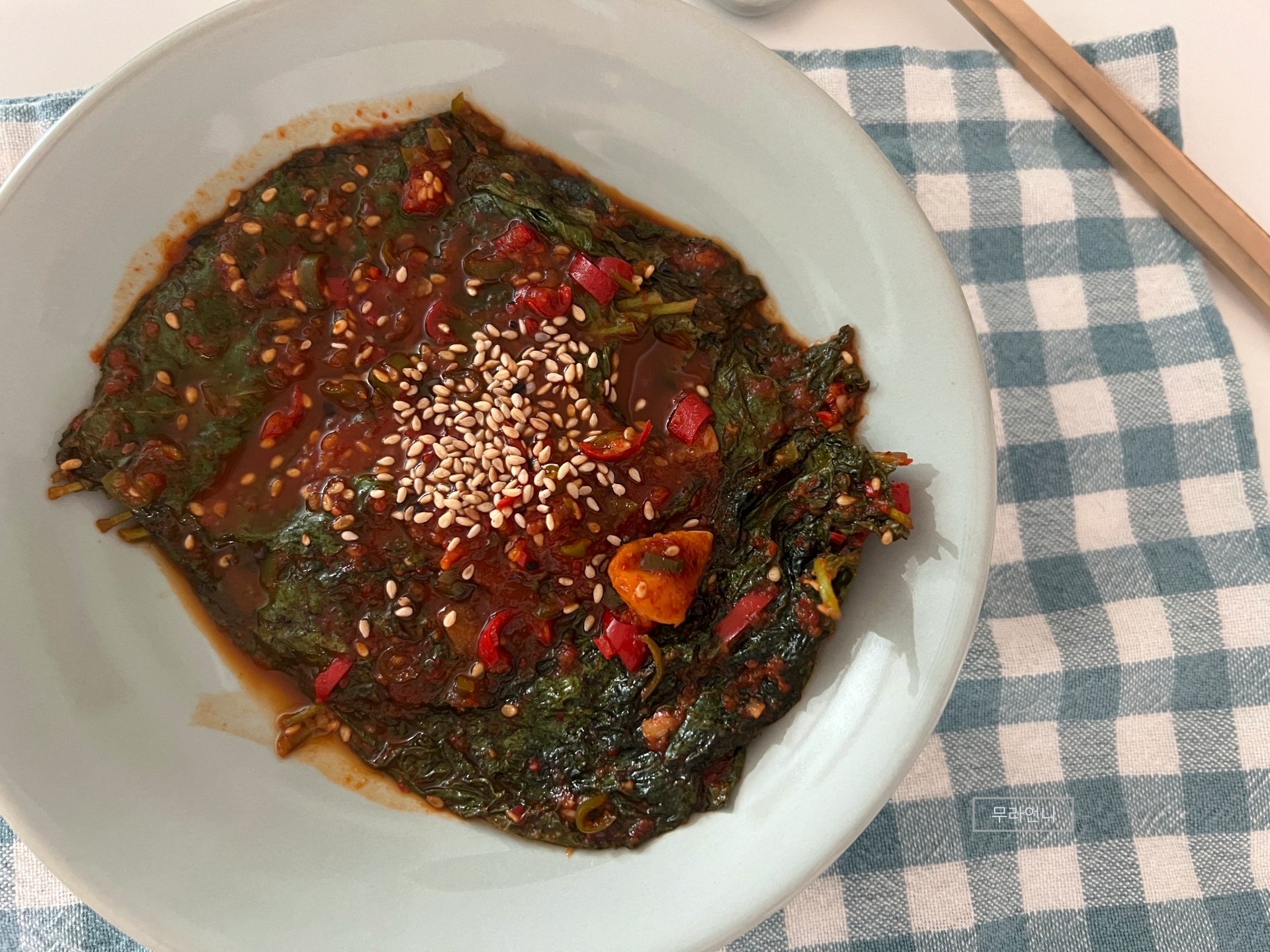 깻잎찜 완성사진 5