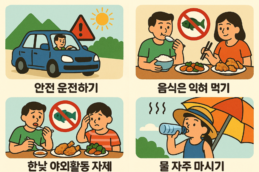 휴가철 여행시 사고예방