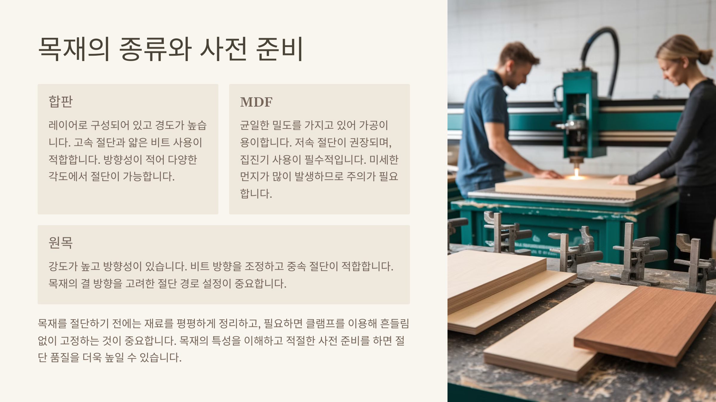목재의 종류