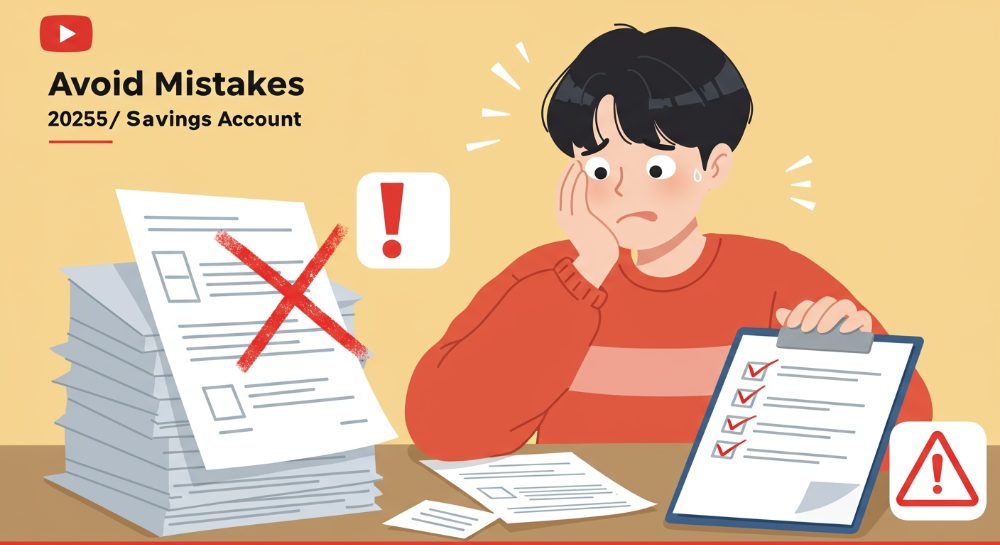 2025년 청년내일저축계좌 서류 누락 실수 사례 지금 확인하고 피하세요