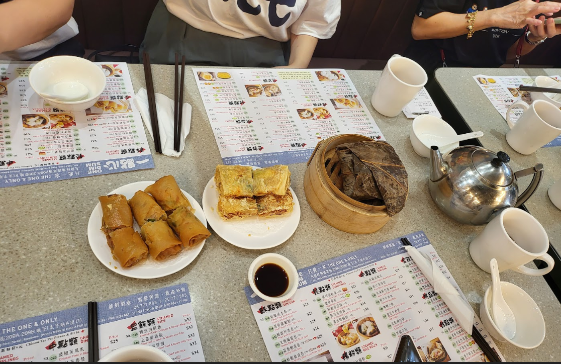 해외 홍콩 여행 2박 3일 일정 원 딤섬에서 늦은 점심 식사