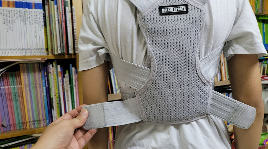 멜킨 리얼핏 밴드로 아이 자세 교정 시작 사진6