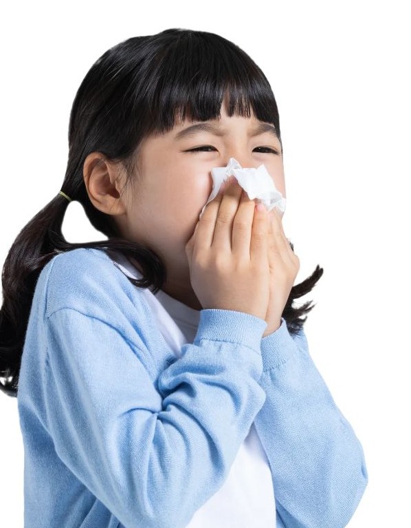 감기걸린 아이 사진
