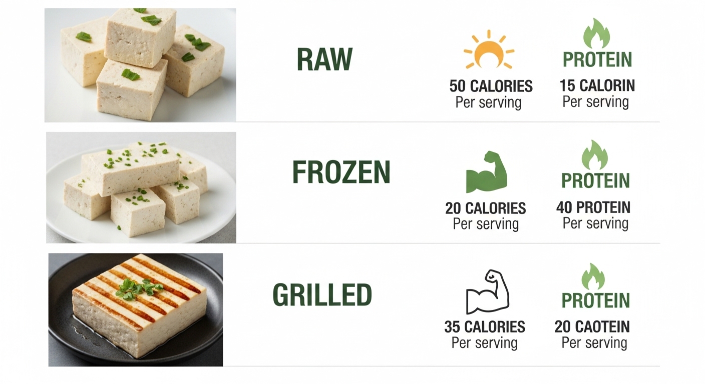 얼린두부칼로리해동