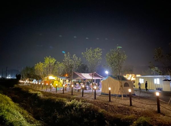 캠핑장_야경