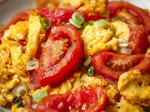 토마토 달걀볶음 만들기