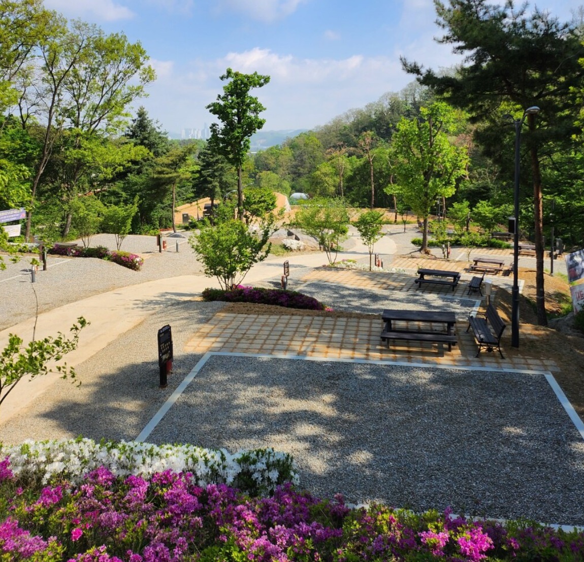 태학산자연휴양림 캠핑장