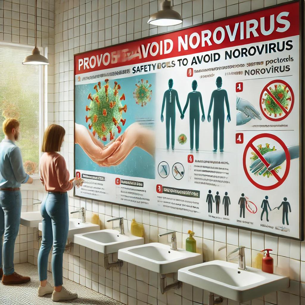 노로바이러스 안내문