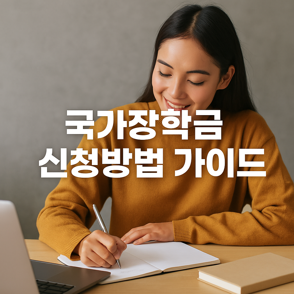 국가장학금 신청방법 가이드