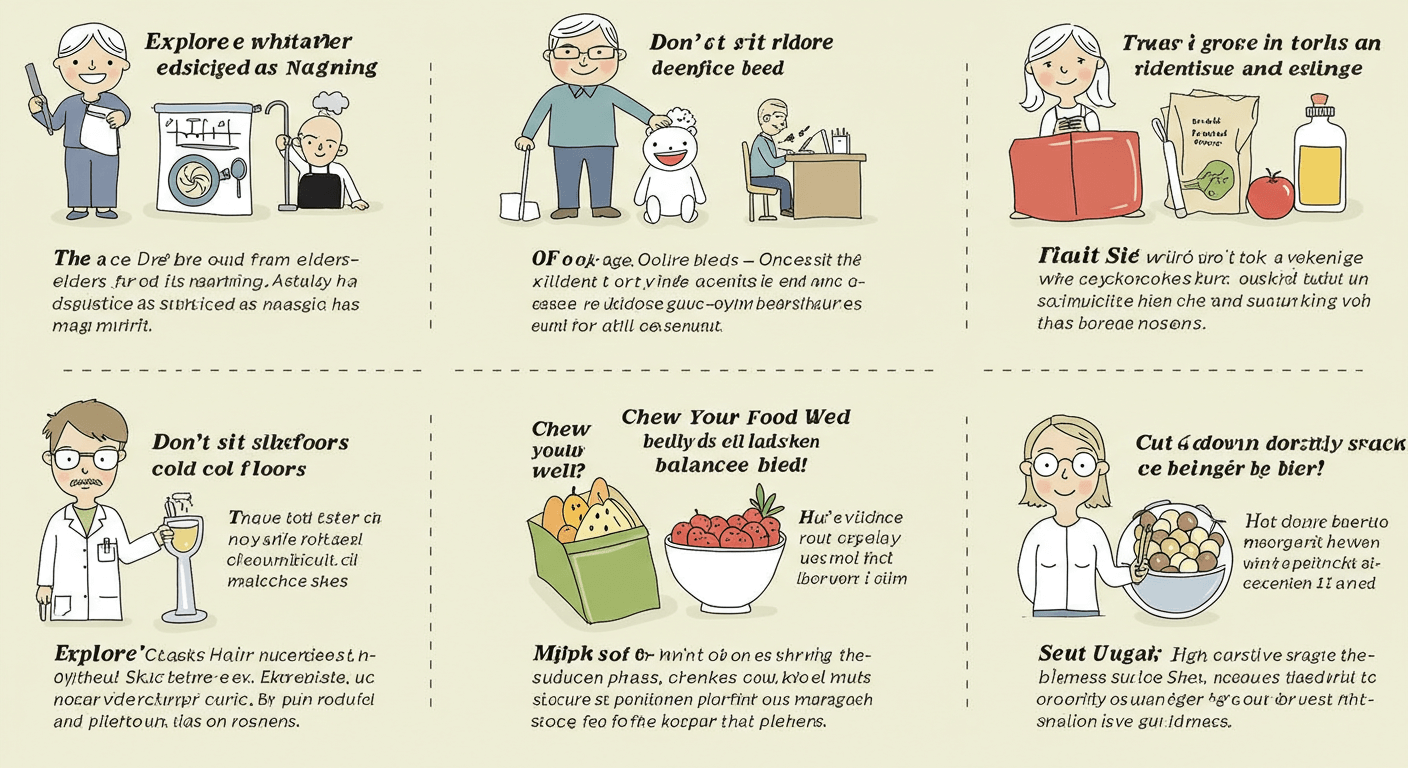 잔소리처럼 들린 과학적인 건강 조언