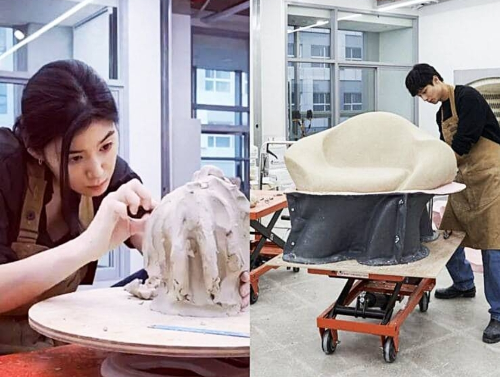 정은채와 김충재 열애