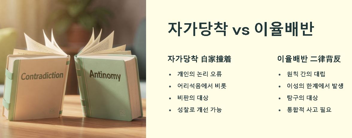자가당착 뜻 유래