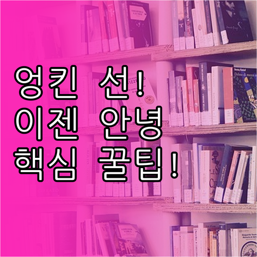 엉킨 케이블 해결, 효율적인 선정리 ..