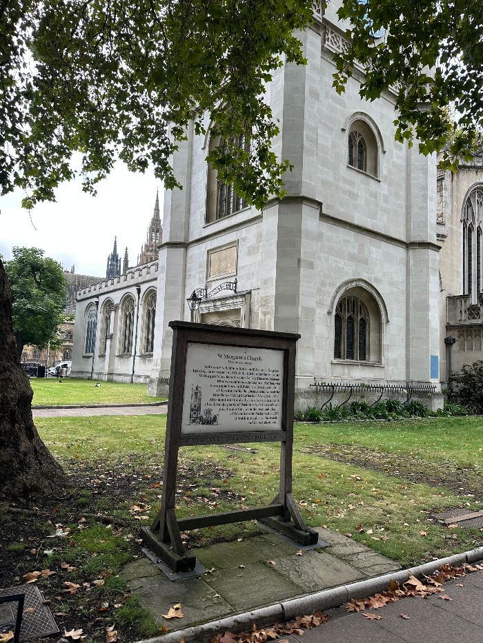 way to Westminster abbey