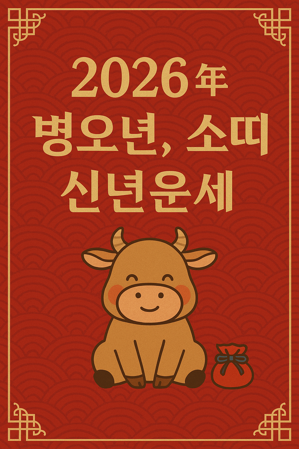 2026년 병오년 소띠 - 사진