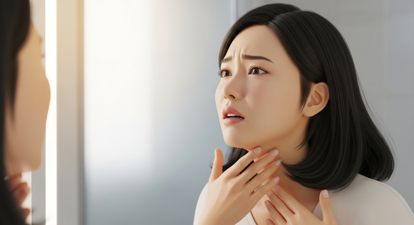 목멍울, 이비인후과