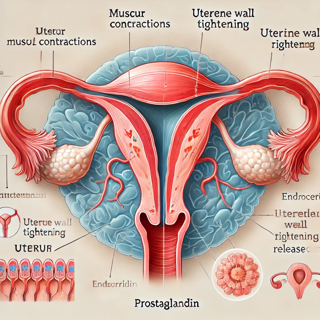 생리전 아랫배 묵직