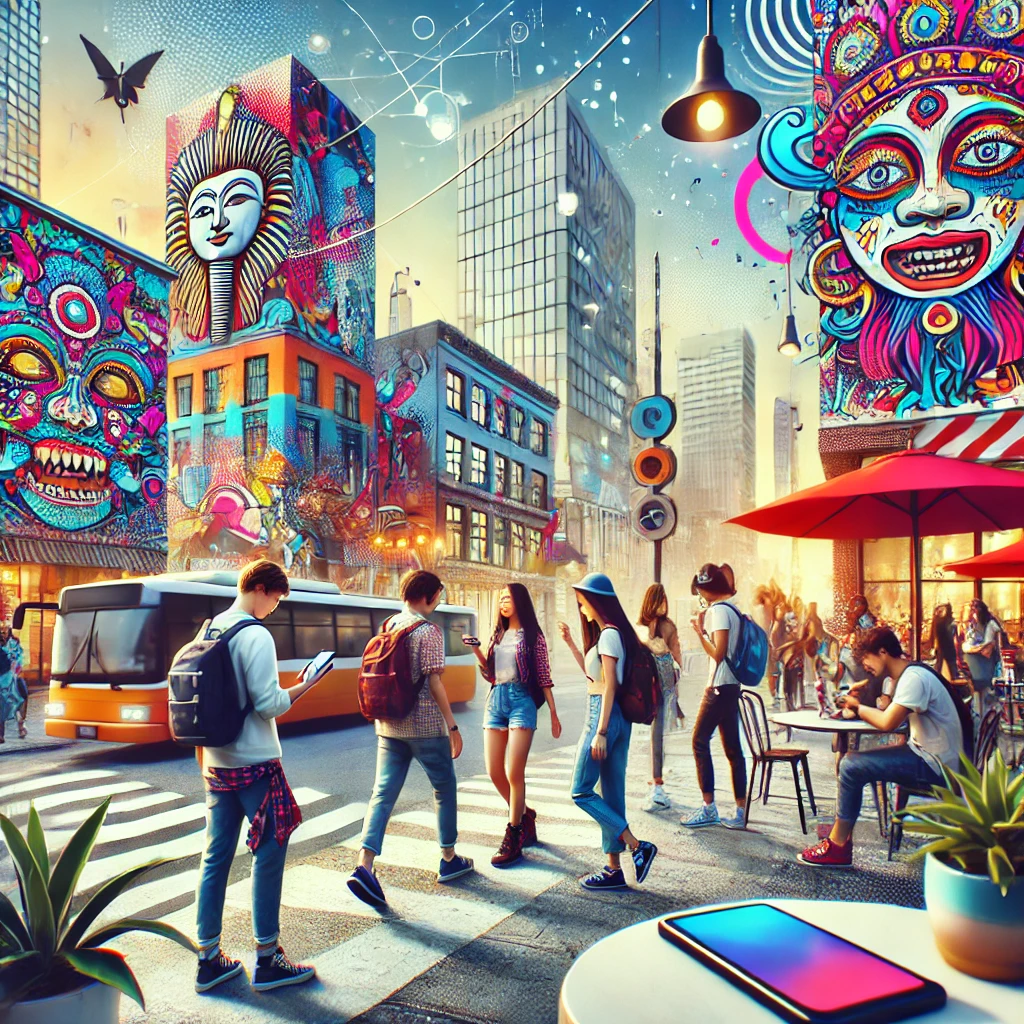 SNS를 기반으로 한 여행 계획 방식 인기 여행지 선택 기준 여행 스타일의 변화