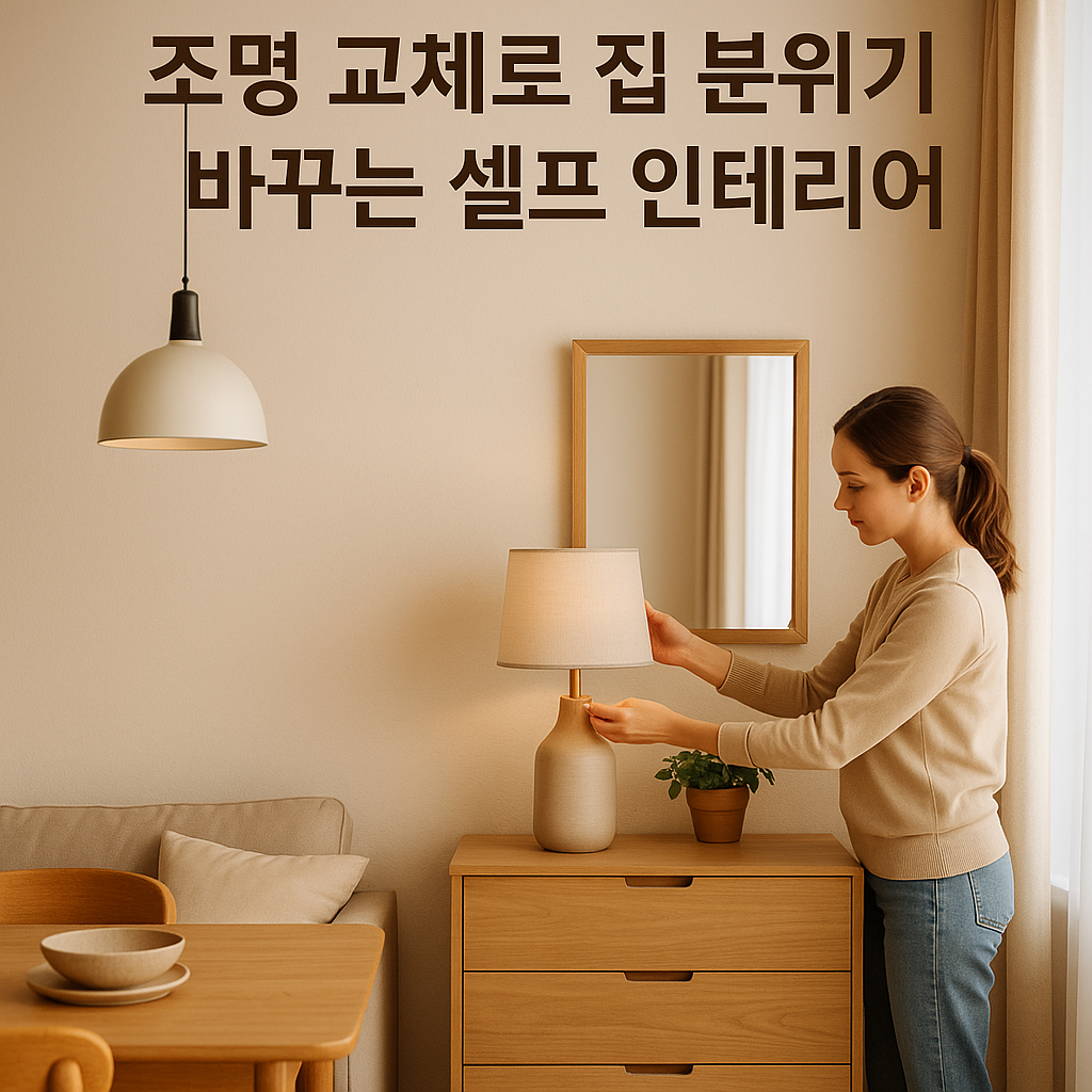 1인가구 셀프 인테리어 관련사진