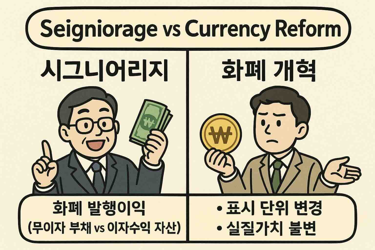 시그니어리지와 정부재정