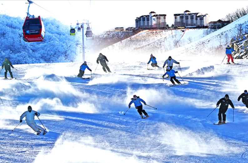 오투리조트 스키장