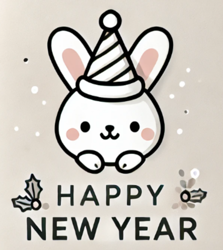 토끼 새해 이미지